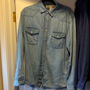 Light Blue Denim Shirt